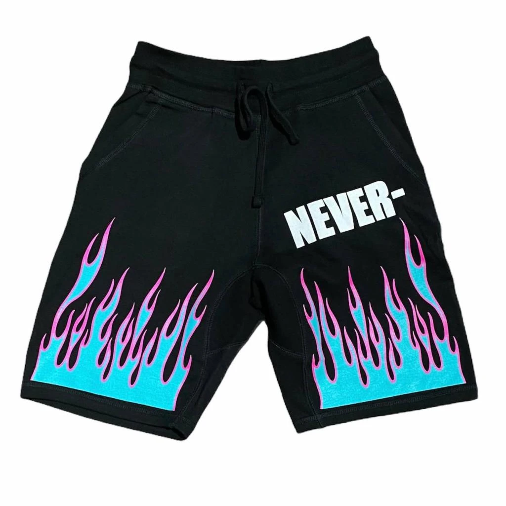 NEVER BROKE AGAIN Men's Never Shorts In Black 1