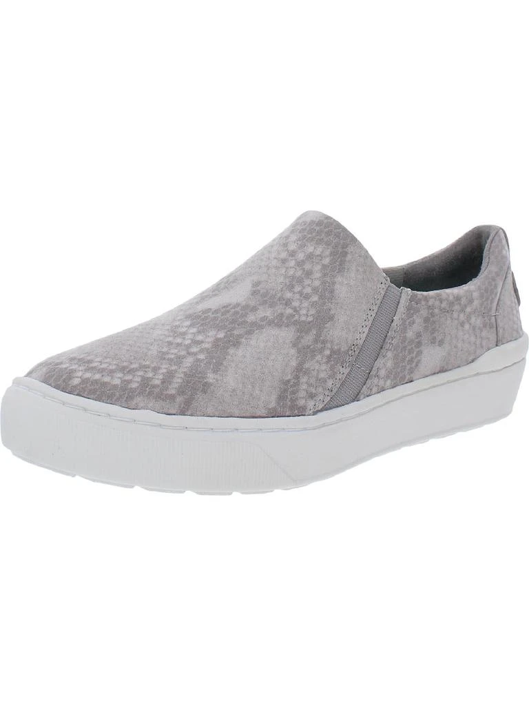Dr. Scholl's Shoes Do It Right Womens Faux Suede Lifestyle Slip-On Sneakers 4