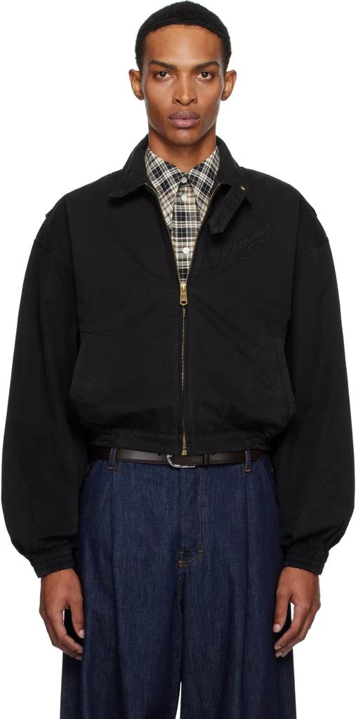 WILLY CHAVARRIA Black Wasco Zip Jacket 1