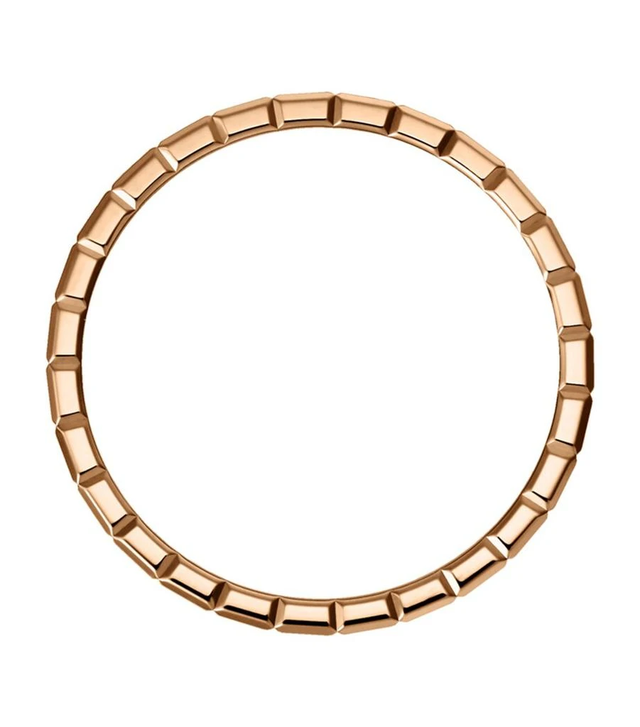 Chopard Yellow Gold and Diamond Ice Cube Ring 2