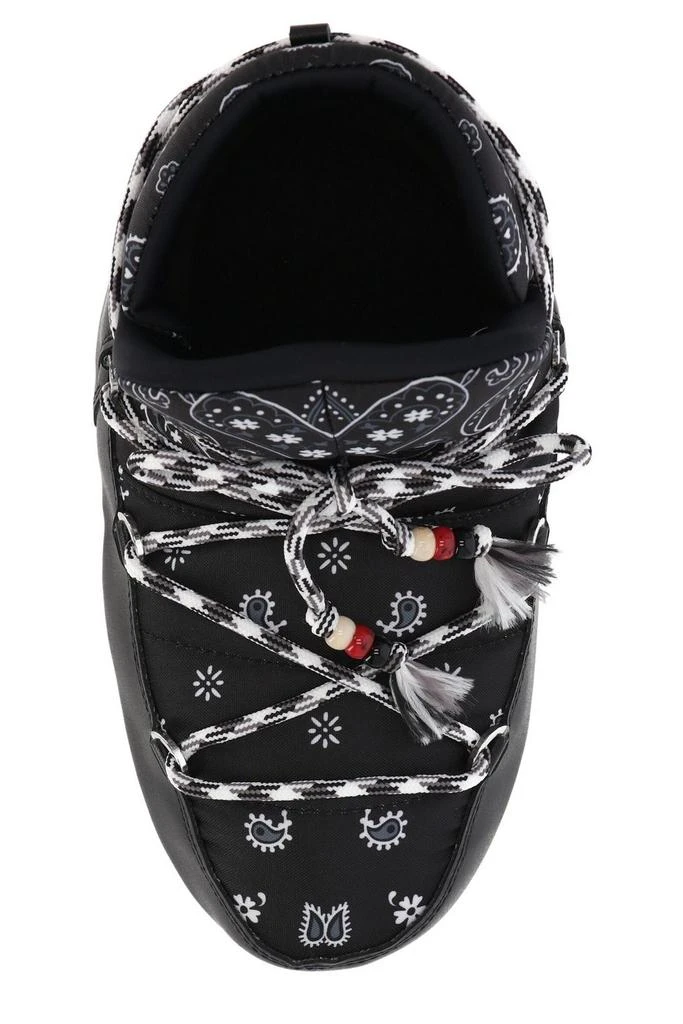 ALANUI Alanui X Moonboot Bandana-Printed Round-Toe Boots 4