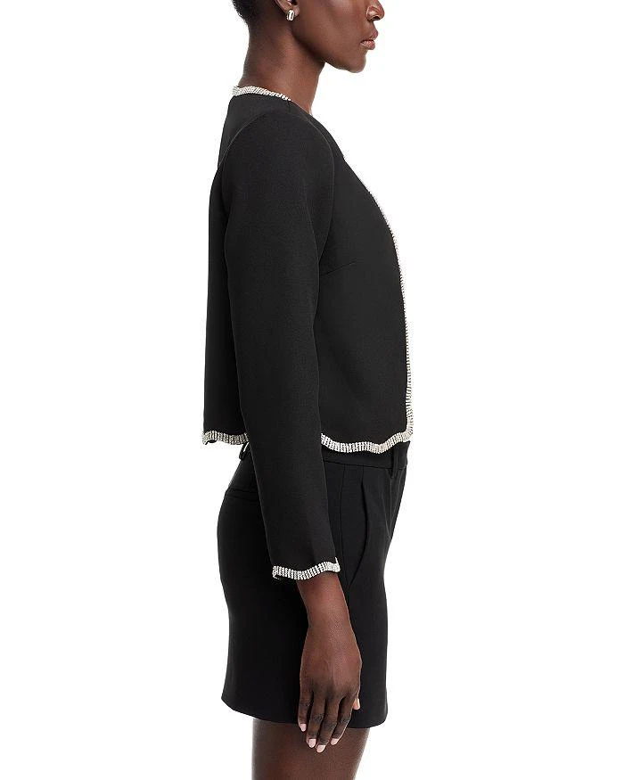 AQUA Crystal Trim Blazer - Exclusive 4