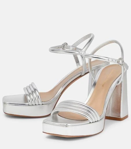 Gianvito Rossi Lena leather sandals 5