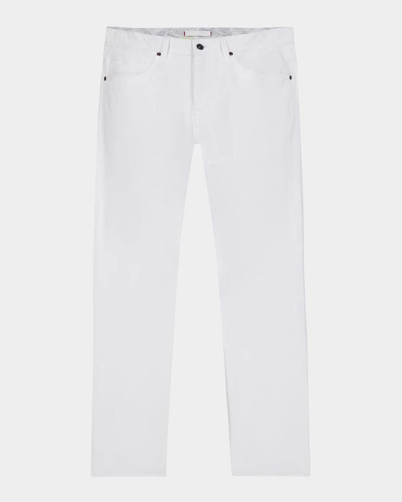 Robert Graham Men's Wells Denim Five-Pocket Pants 1