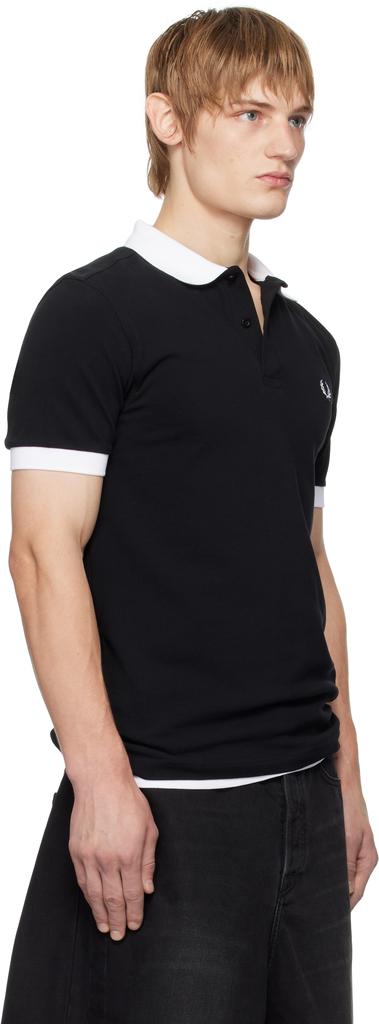mastermind JAPAN Black Fred Perry Edition Contrast Polo