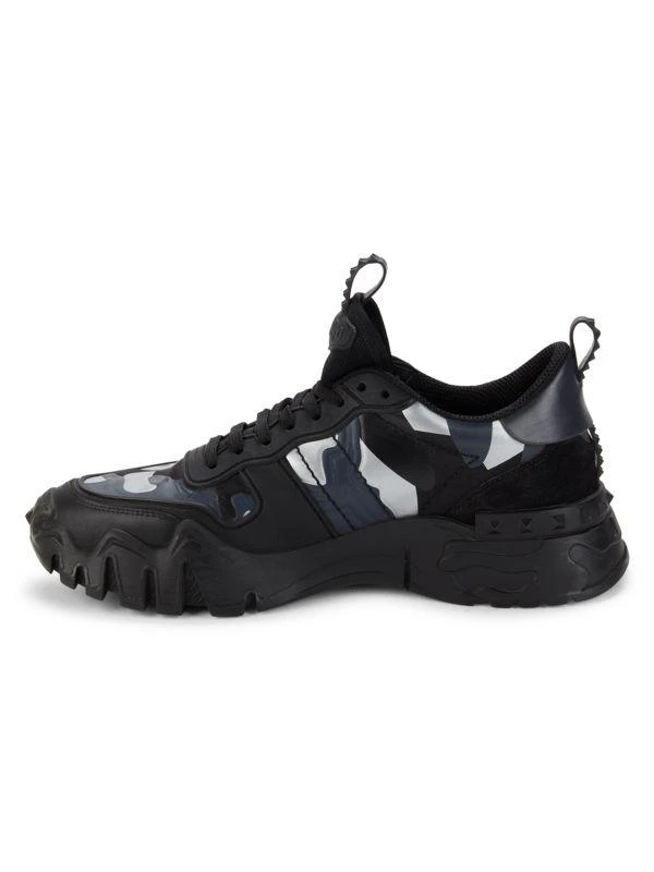 Valentino Camouflage Rockstud Sneakers 4