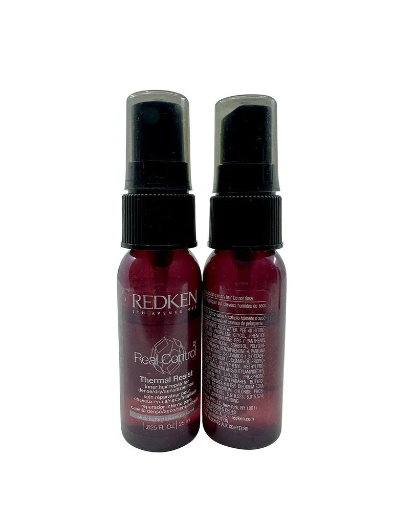 Redken Real Control Thermal Resist Dry, Damaged & Sensitized Hair .825 OZ 2 pack 3