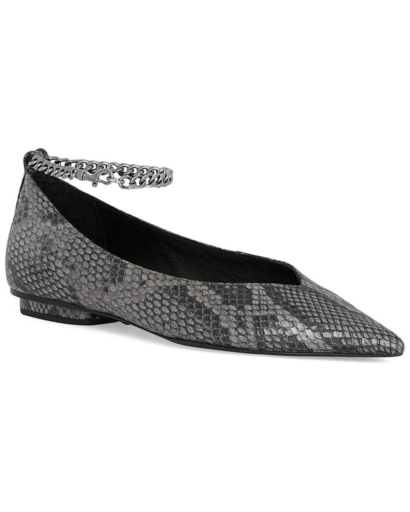 Rebecca Minkoff Chain Ankle Leather Ballet Flat 1