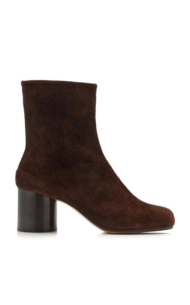 MAISON MARGIELA Maison Margiela - Tabi Suede Ankle Boots - Brown - IT 37 - Moda Operandi