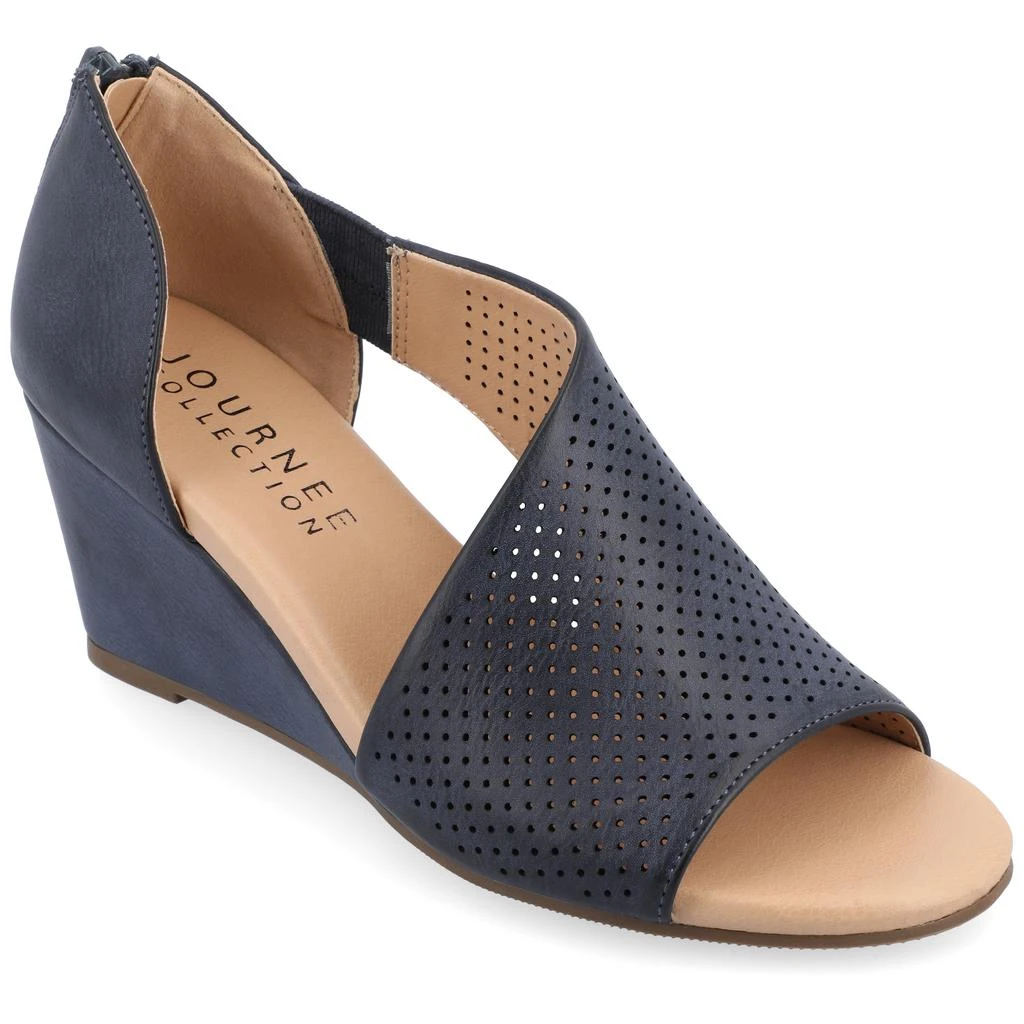 Journee Collection Collection Women's Tru Comfort Foam Aretha Wedge 12