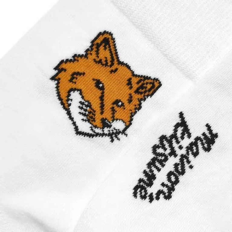 Maison Kitsune FOX MOTIF COTTON BLEND SOCKS 2
