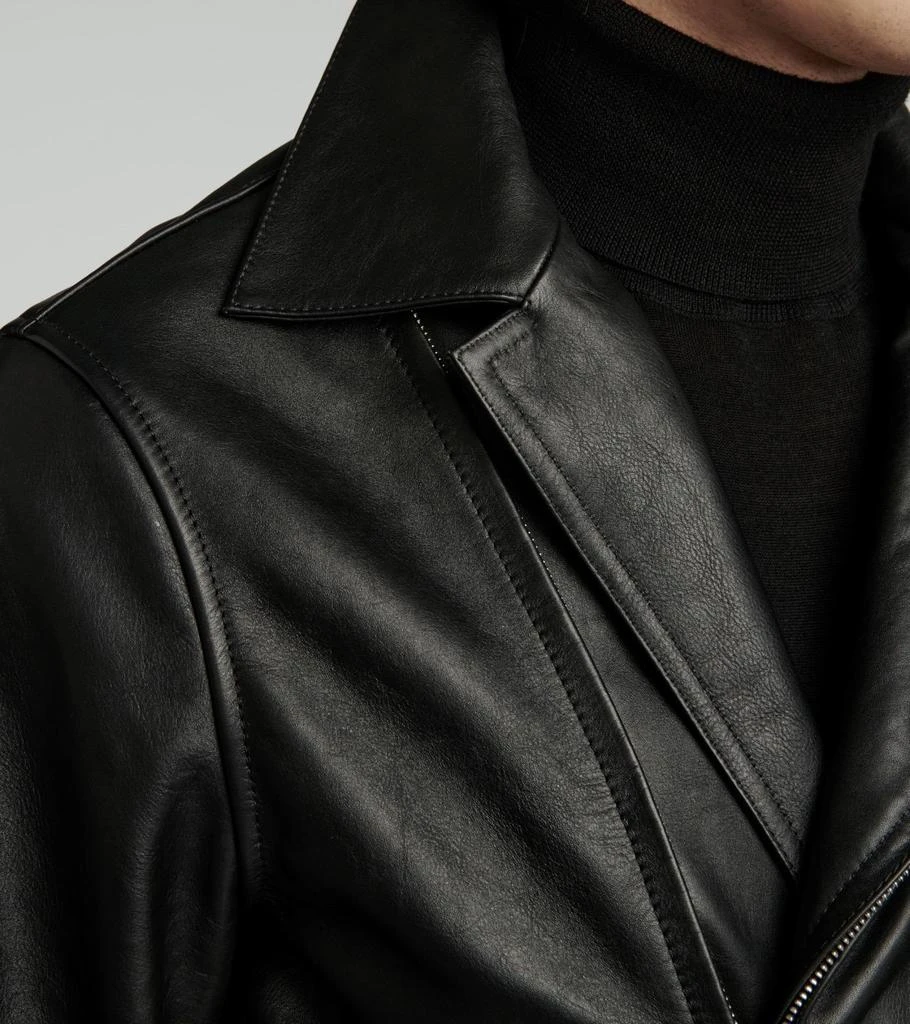 预计3周后发货 Fursac Fursac - Blouson En Cuir - Noir 2