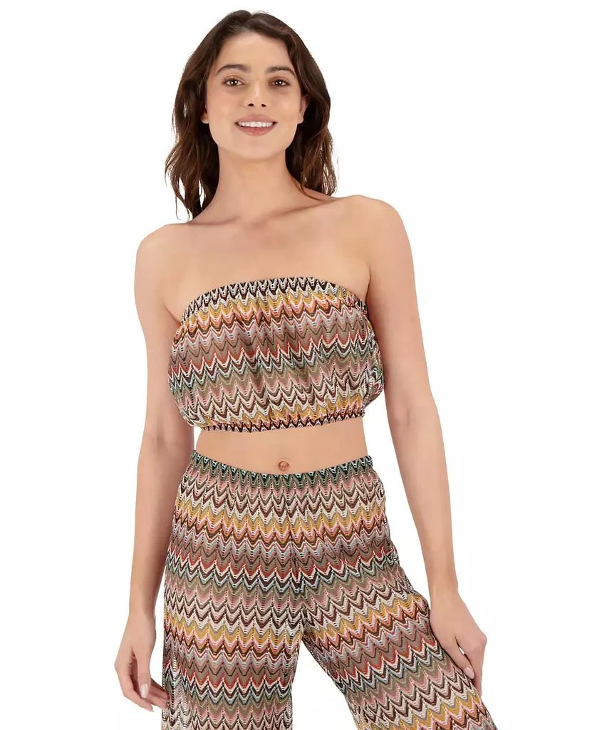 Hurley Women
s Chevron Strapless Tube Top 1