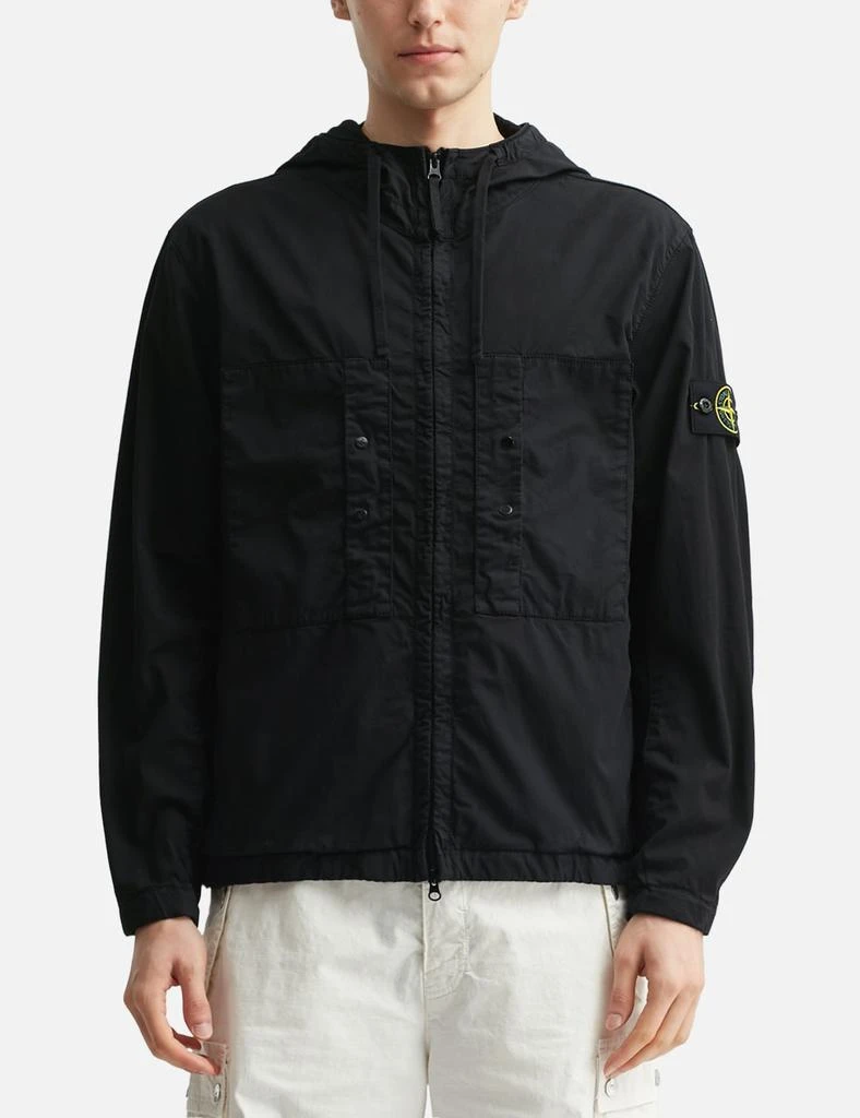 Stone Island Supima® Cotton Hooded Jacket 3
