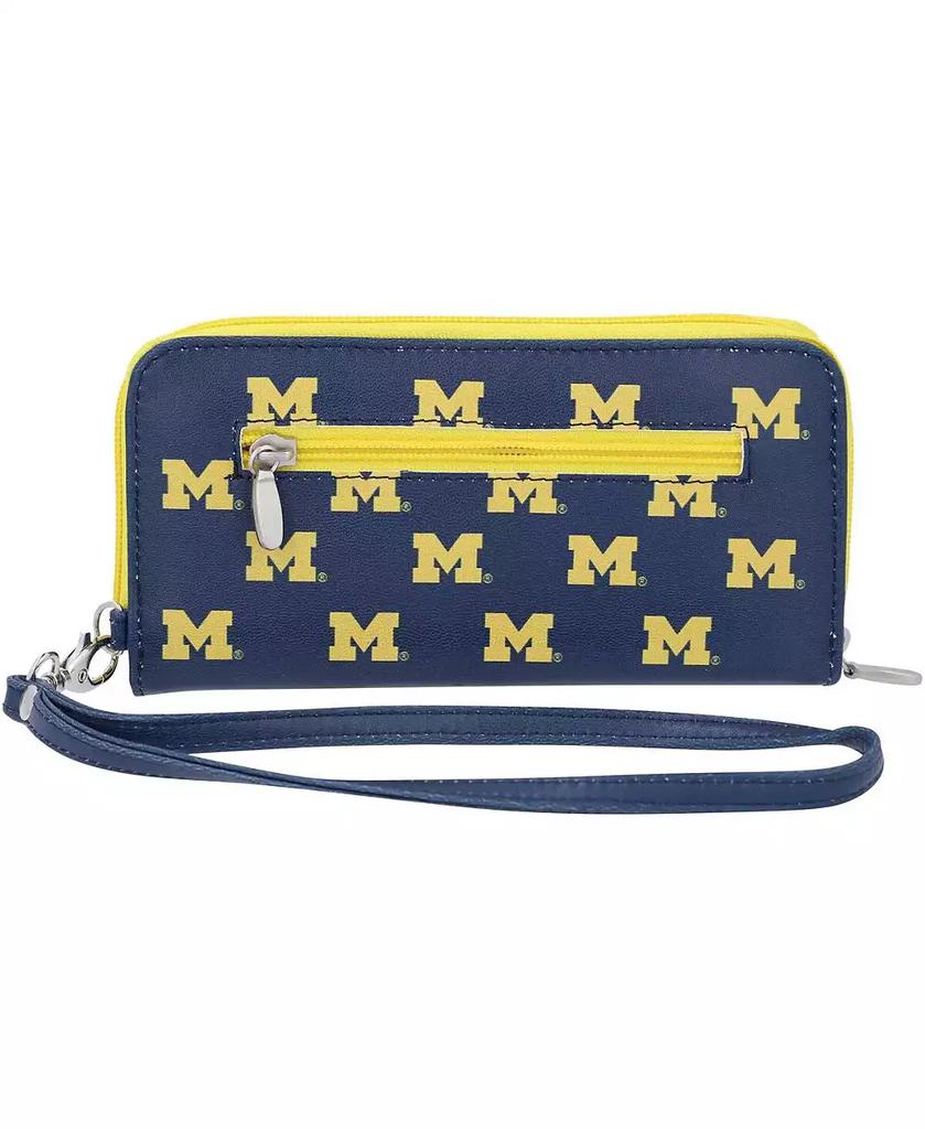 Eagles Wings Women's Michigan Wolverines Zip-Around Wristlet Wallet
