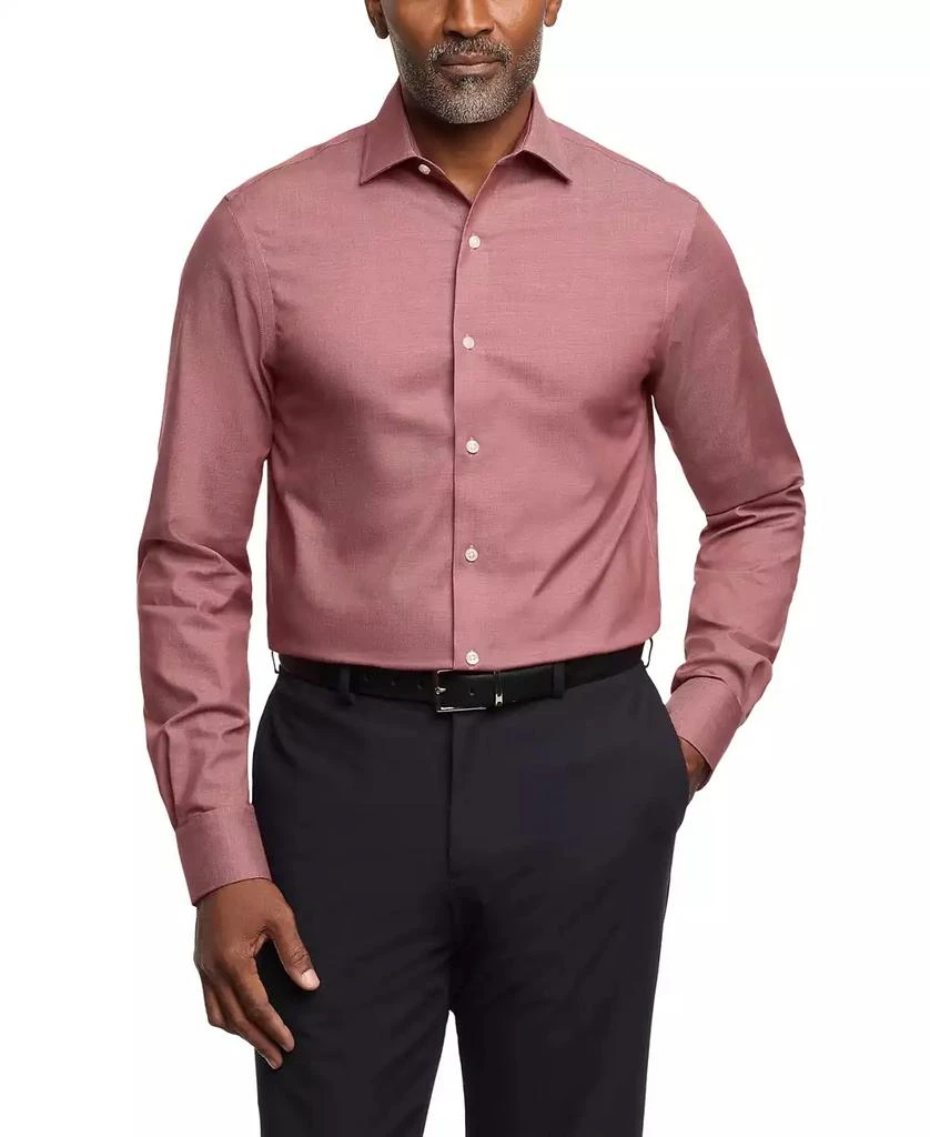 Men's Flex Regular Fit Wrinkle Resistant Stretch Twill Dress Shirt  On  Sale Now with Up to 69% Off | Discover Exclusive Deals & Savings at  BeyondStyle  Authentic Tommy Hilfiger Men|men's