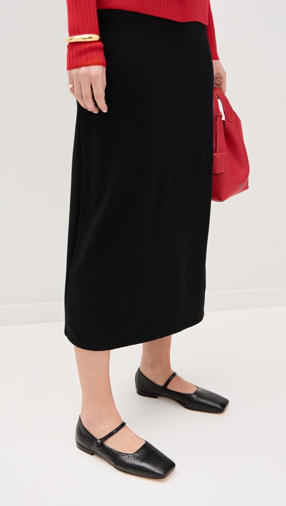 Mansur Gavriel Square Toe Mary Jane Flats