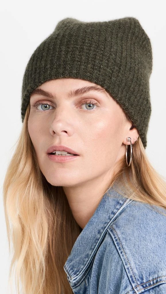 White + Warren Cashmere Waffle Beanie 3