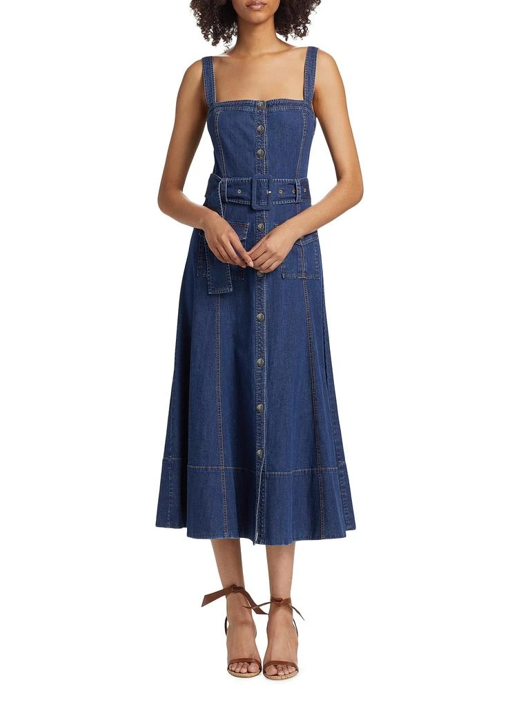 Cinq à Sept Vega Denim Midi-Dress