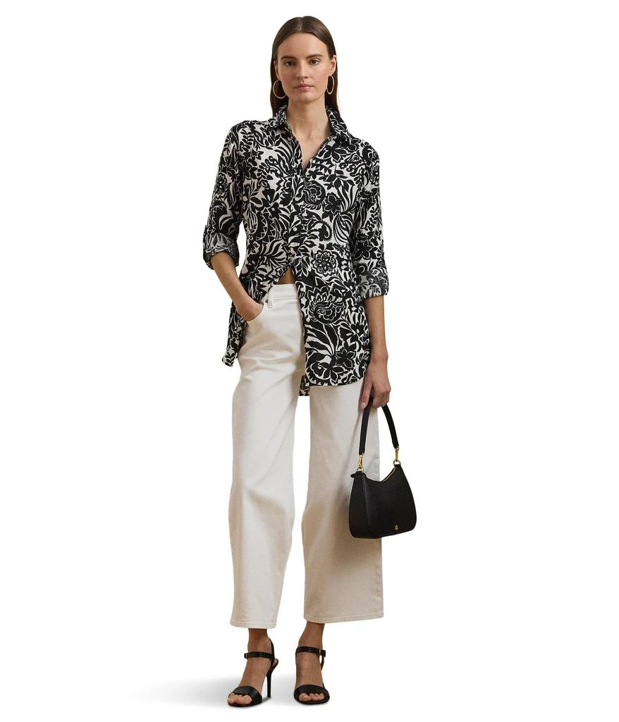 Ralph Lauren Relaxed Fit Floral Linen Shirt 4