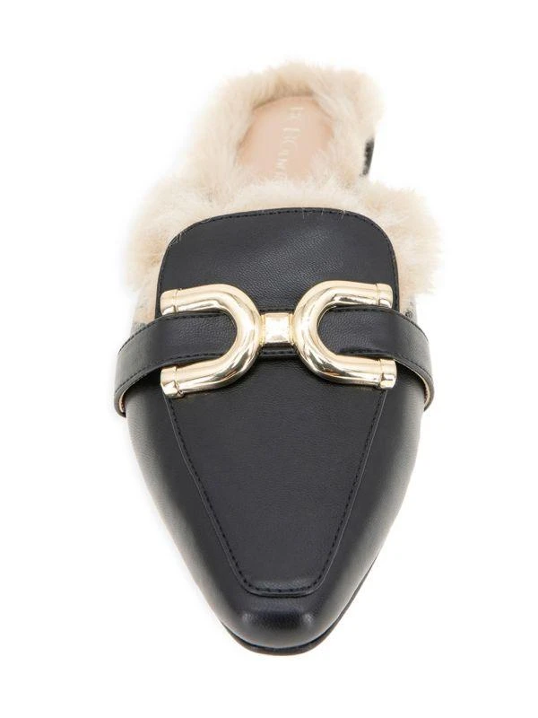 BCBG Tara 2 Faux Fur Lined Mules 5