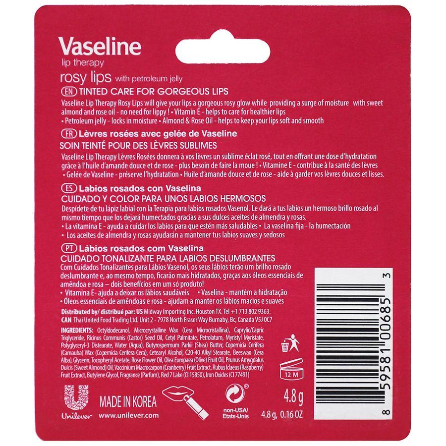 Vaseline Lip Therapy Care Rosy Rosy Lips