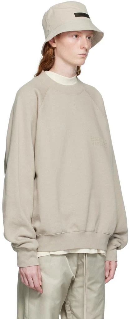 Fear of God ESSENTIALS Gray Crewneck Sweatshirt 2