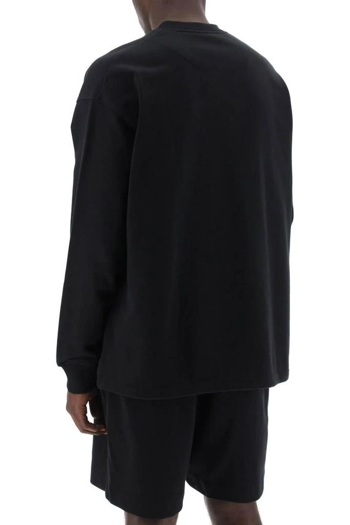 Y-3 "oversized cotton blend sweat 3