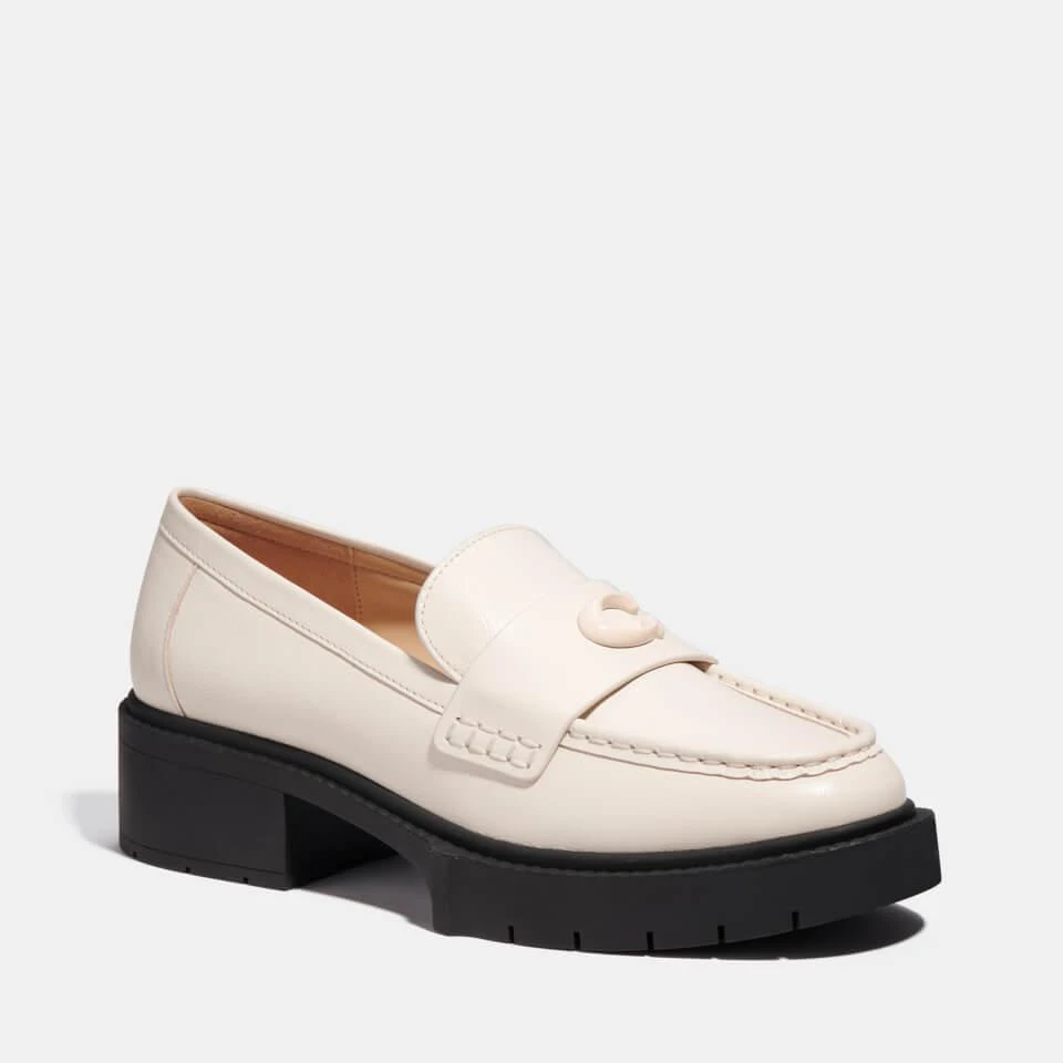 Coach COACH LEAH LEATHER LOAFERS 2