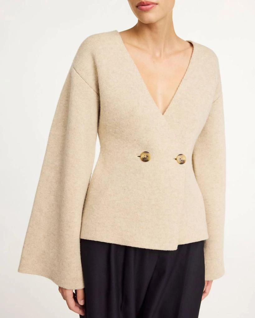 BY MALENE BIRGER By Malene Birger - Tinley Wool V-neck Cardigan 3