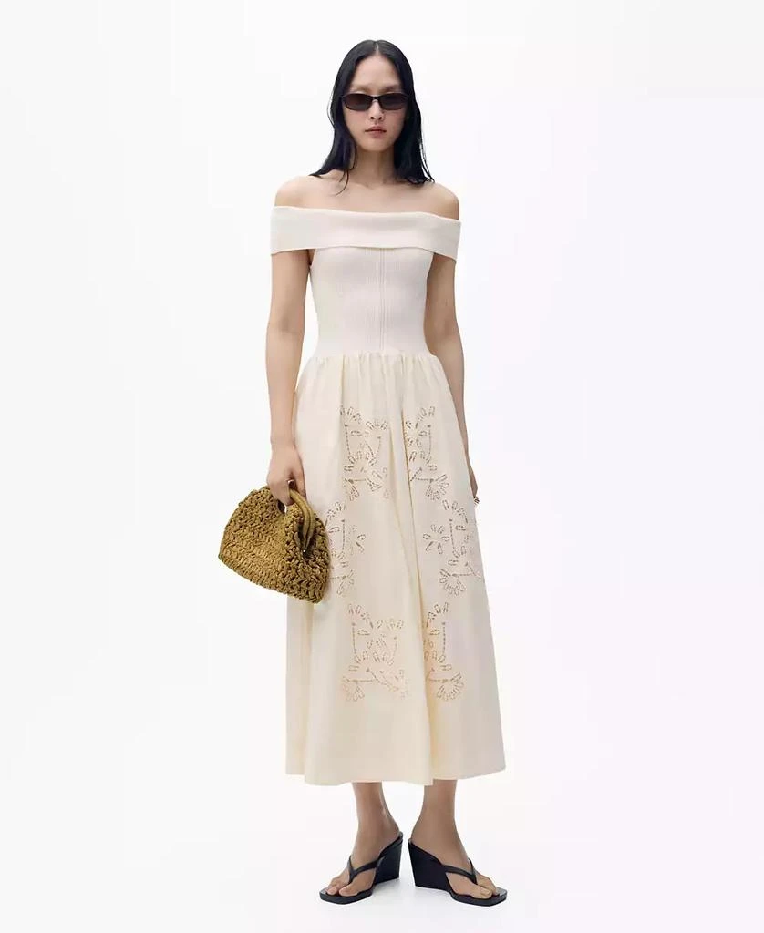 sachin and babi light blue dress Women's Embroidered Details Combined Dress – On Sale Now with Up to 61% Off