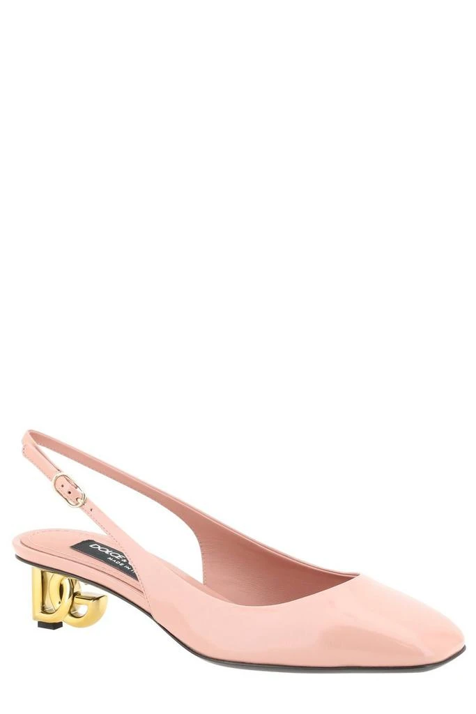 Dolce & Gabbana Dolce & Gabbana Square Toe Slingback Pumps 2