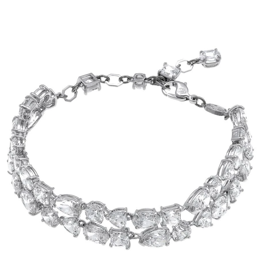 Swarovski Mesmera Soft Bracelet Double Rhodium Shiny Crystal
