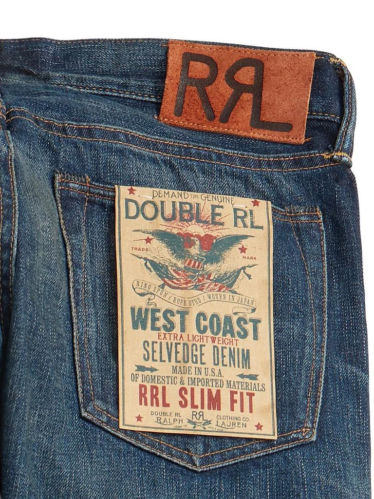 Ralph Lauren Slim-Fit Ridgecrest Selvedge Jeans 4