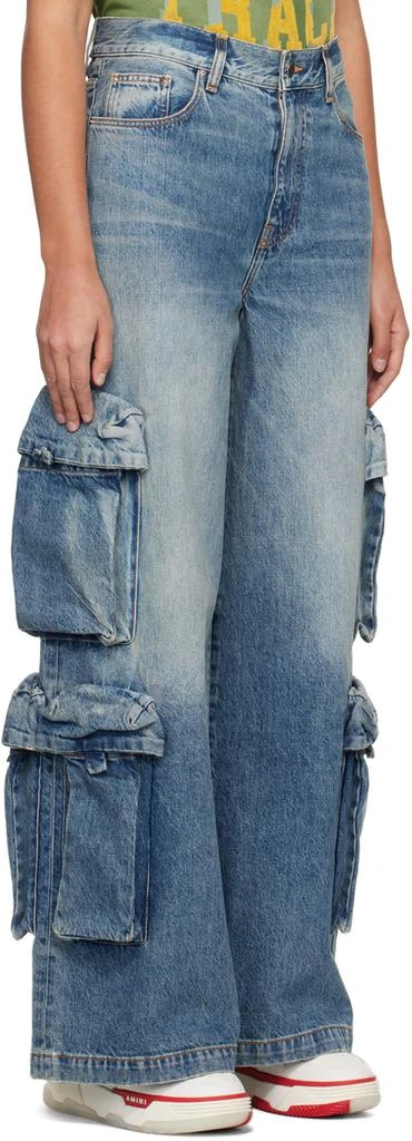 AMIRI Blue Baggy Cargo Jean 2