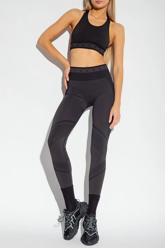 Golden Goose Leggings with logo 2