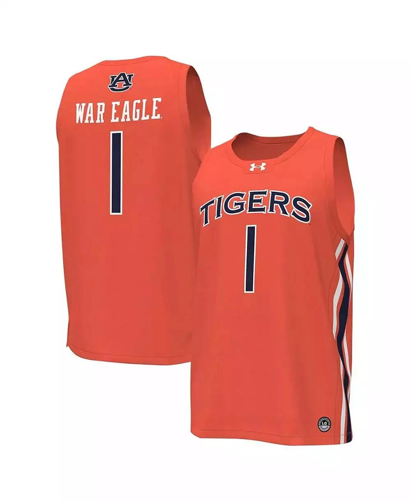 Under Armour Men's #1 Auburn Tigers Replica Basketball Jersey 1