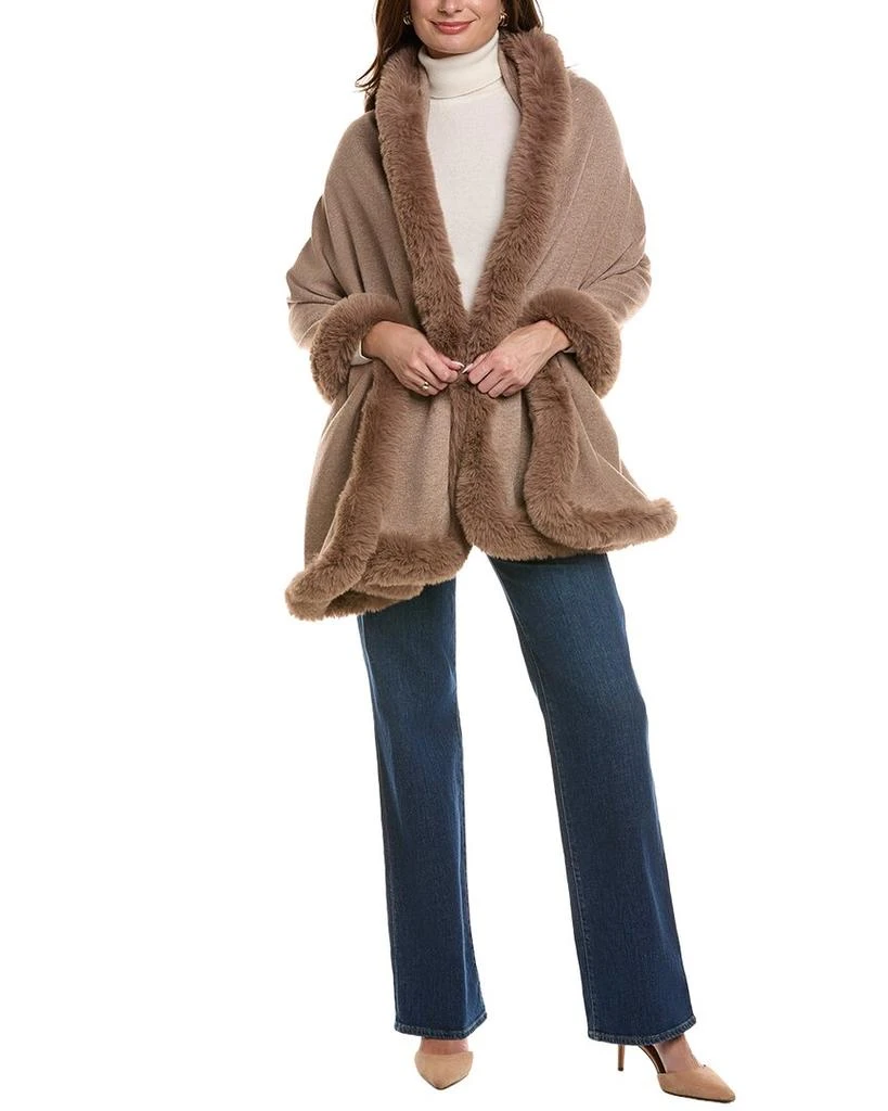 La Fiorentina Wool 
Cashmere-Blend Travel Wrap