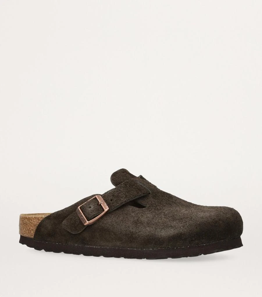 Birkenstock Suede Boston Clogs 3