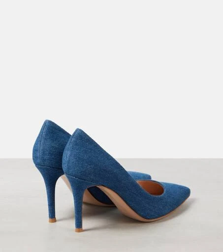 Gianvito Rossi Gianvito 85 denim pumps 2