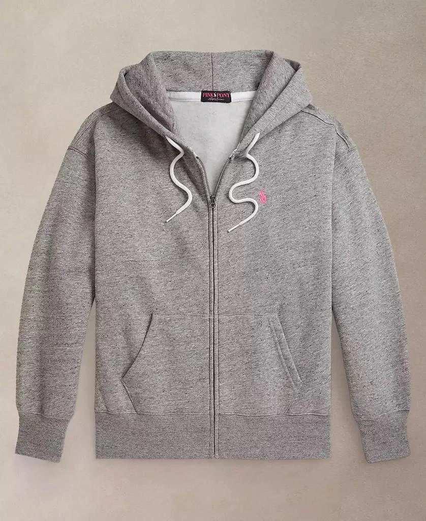 Ralph Lauren Women's Pink Pony Full-Zip Hoodie 7