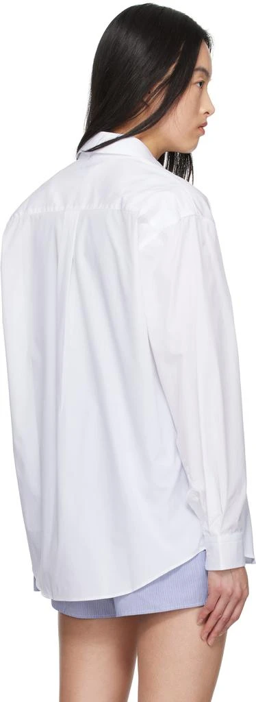 Sporty & Rich White Vendome Oversized Shirt 3
