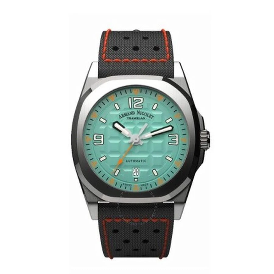 Armand Nicolet JH9 Automatic Aqua Blue Dial Men's Watch A660HAA-ZO-P0668NO8 1