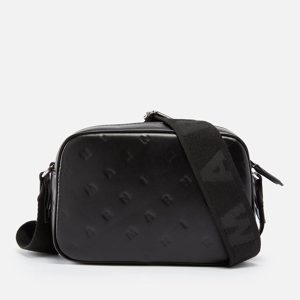 Marni Logo-Debossed Faux Leather Crossbody Bag 1