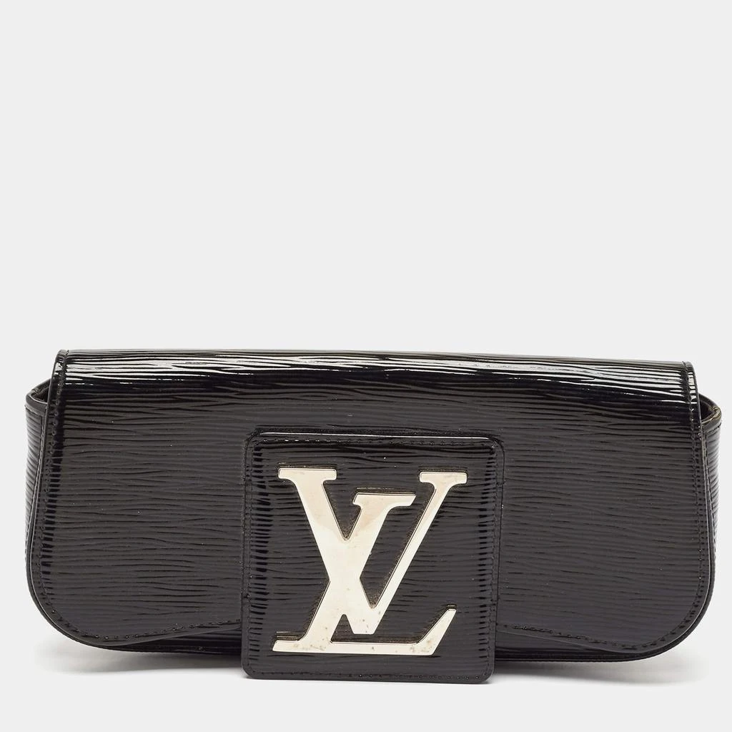 Louis Vuitton Louis Vuitton Black Electric Epi Leather Sobe Clutch 1