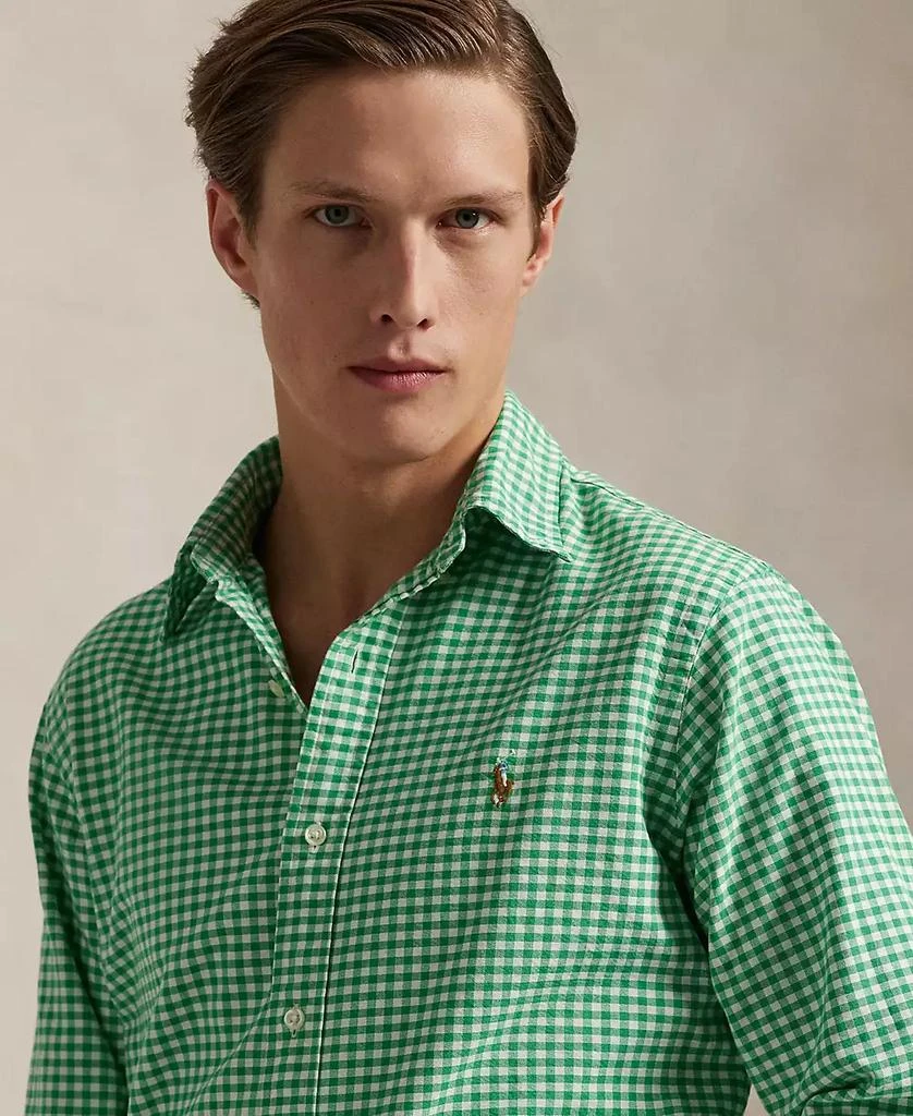 Ralph Lauren Men's Classic-Fit Gingham Oxford Shirt 6