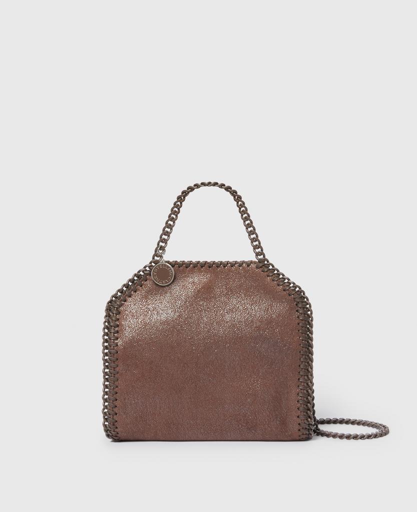 トートバッグ Stella McCartney Mini Falabella Tote Bag in brandy colour Women Brandy Falabella Tiny Tote Bag | Stella McCartney US