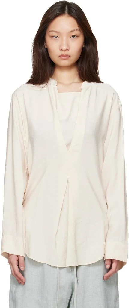 Studio Nicholson Beige Pampa Blouse
