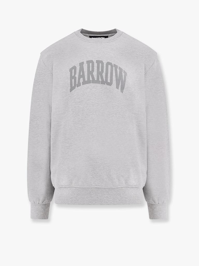 BARROW Cotton sweatshirt with logo on the front