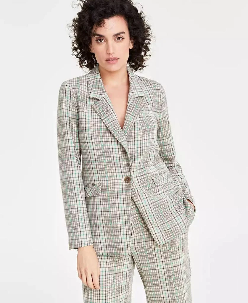 On 34th Women's Solid Boyfriend Blazer, Created for Macy's 1